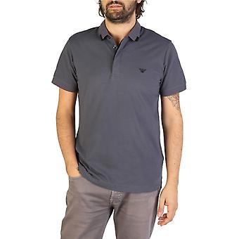 Emporio armani men's polo, grau 2842