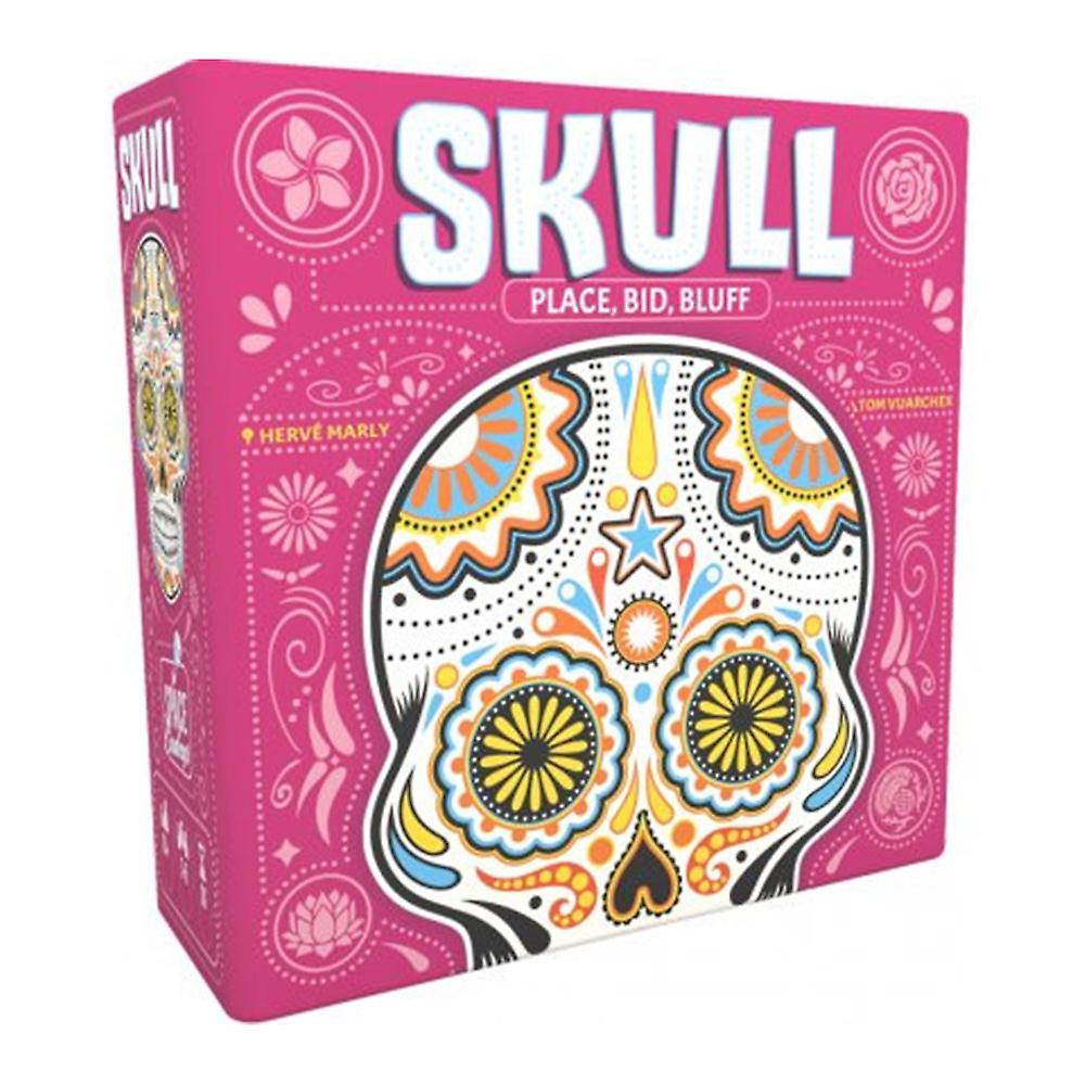 Skull Card Game: Place, Bid, Bluff Edition for 3 to 6 Players Ages 10 and Up