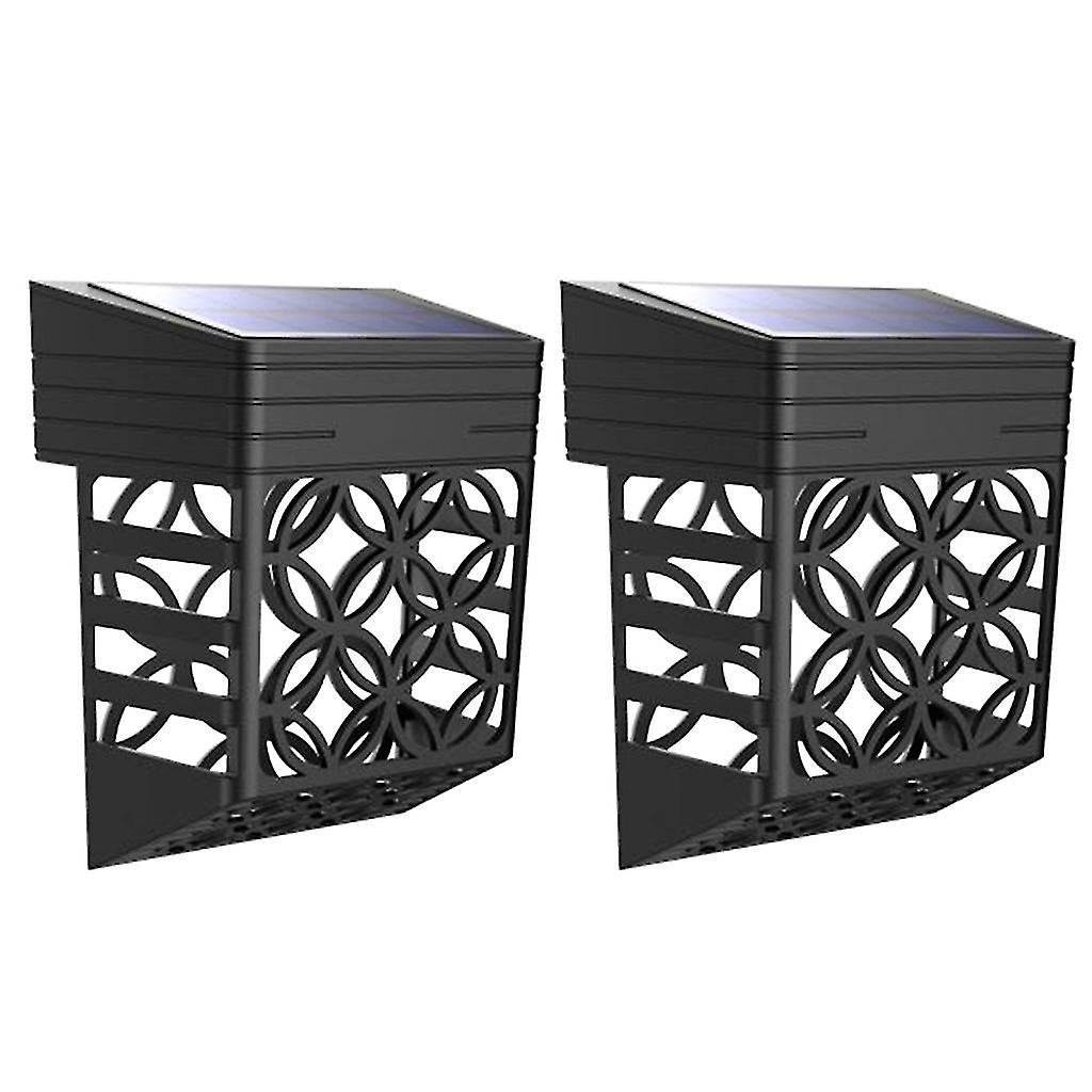 2x/4x Led Waterproof Outside Wall Light Automatic Decorative Steps Wall Driveway