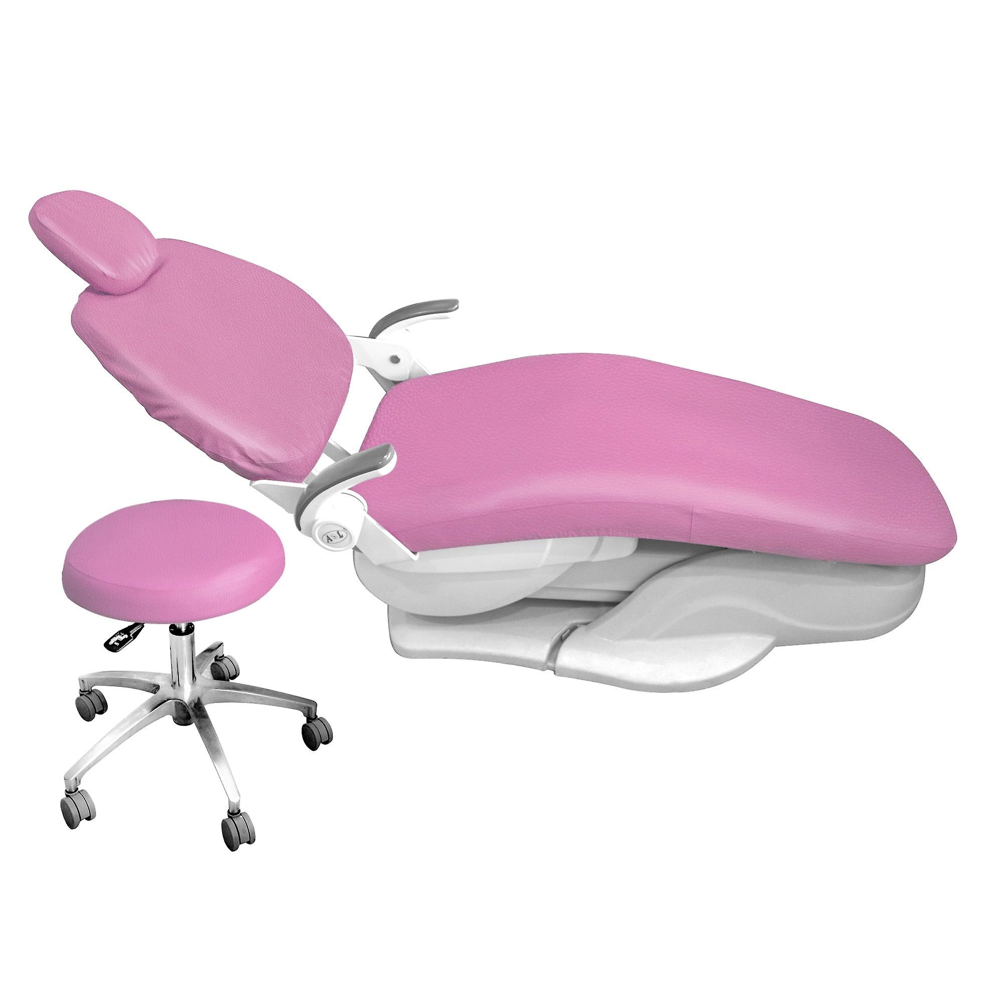 TribalSensation 1 set dentale sedia copertura unità Pu sedile in pelle rosa