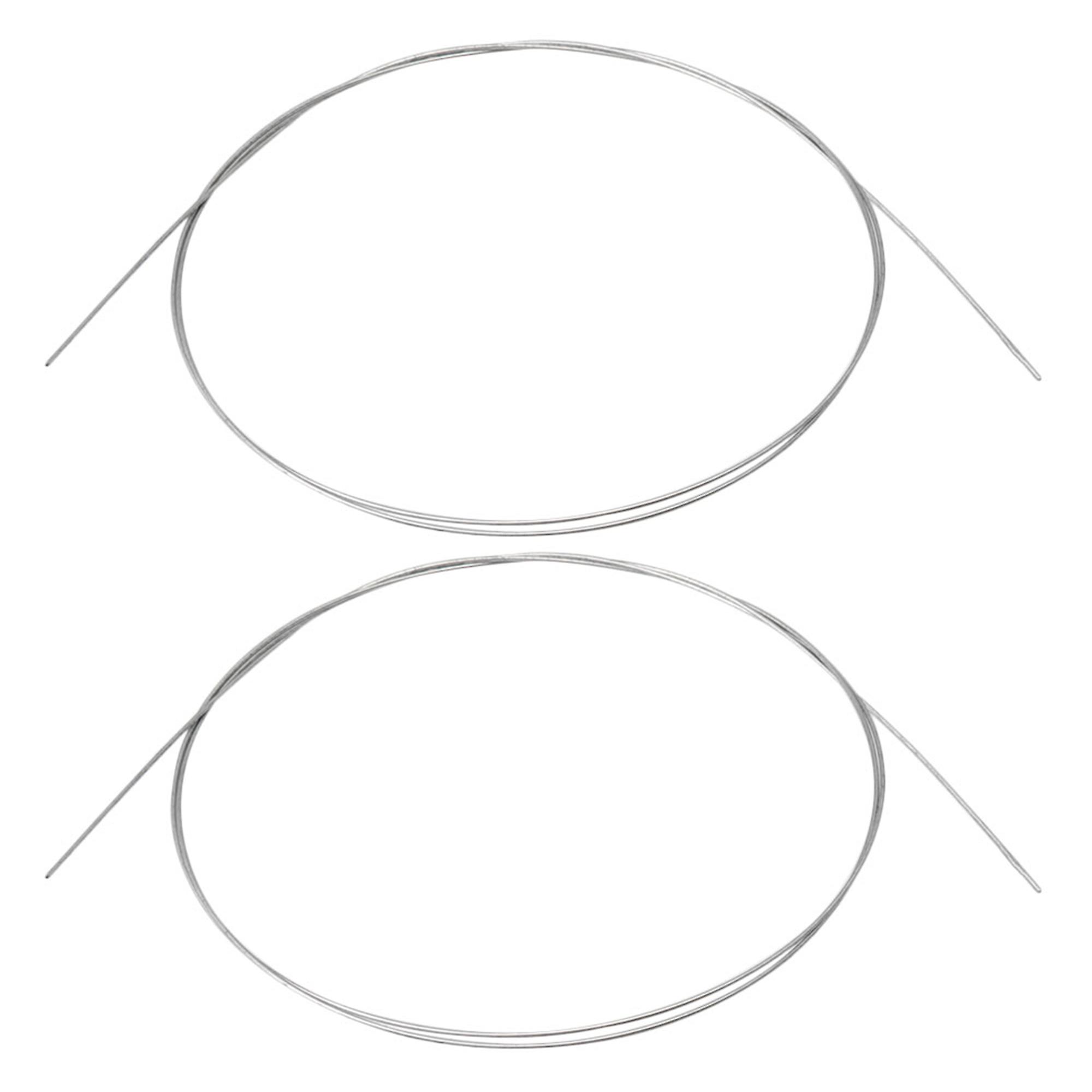 2 x Piano Music Repair Wire for Broken Strings #18 3.28ft 1mm Diameter