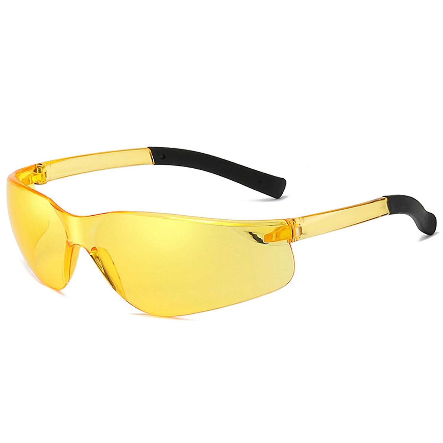 Femmes Cyclisme Lunettes De Soleil Écran Solaire Transparent Large Cadre Coupe-Vent Anti-UV Anti-UV Vue Claire