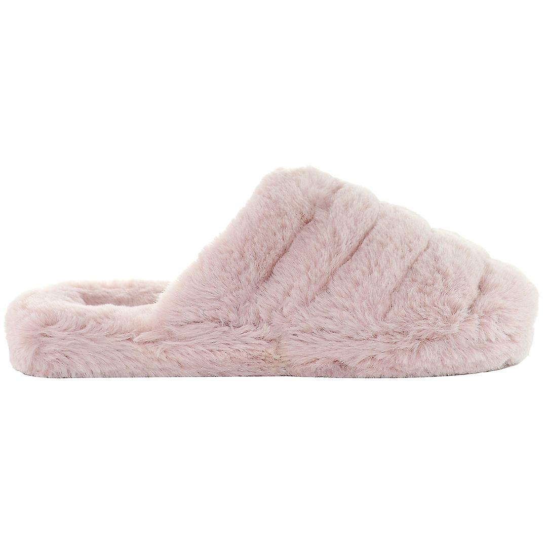 Ted Baker Lopsey Slip-On Pink Synthetic Womens Slippers 254619_DUSKY_PINK