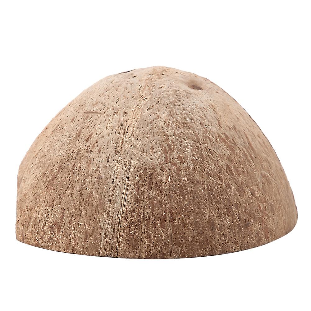 Reptile Hideout, Natural Coconut Shell Turtle Hideout, Aquarium Decoration