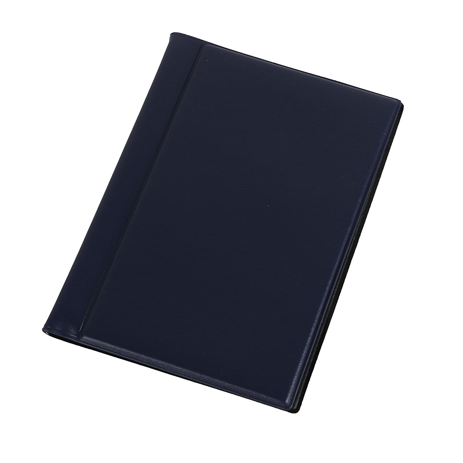 10 Pages 120 Coins Portable Pocket Coin Album Collection Book Collecting HolderBlue