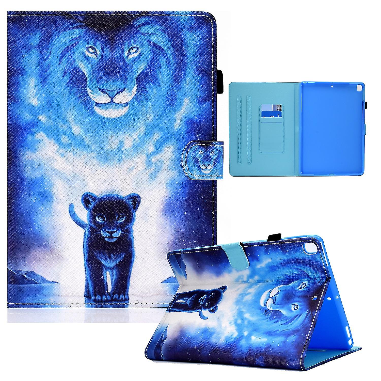 Leather Case For Ipad 10.2 2021 / 2020 / 2019 / Ipad Air 10.5 (2019) Lion