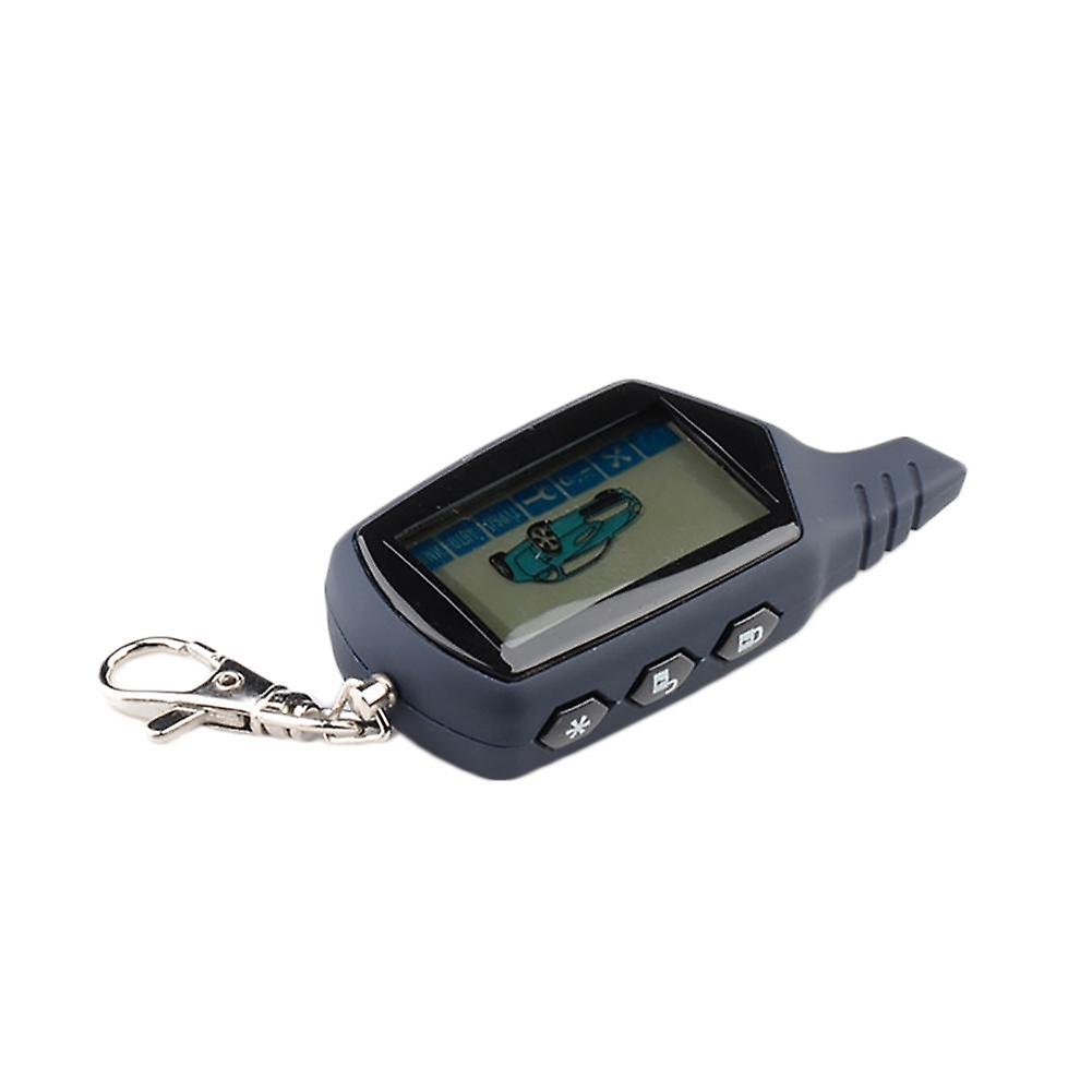 Elens Store A91 Metal Car Security System Anti-Theft Sound Alarm Two-way Remote Control
