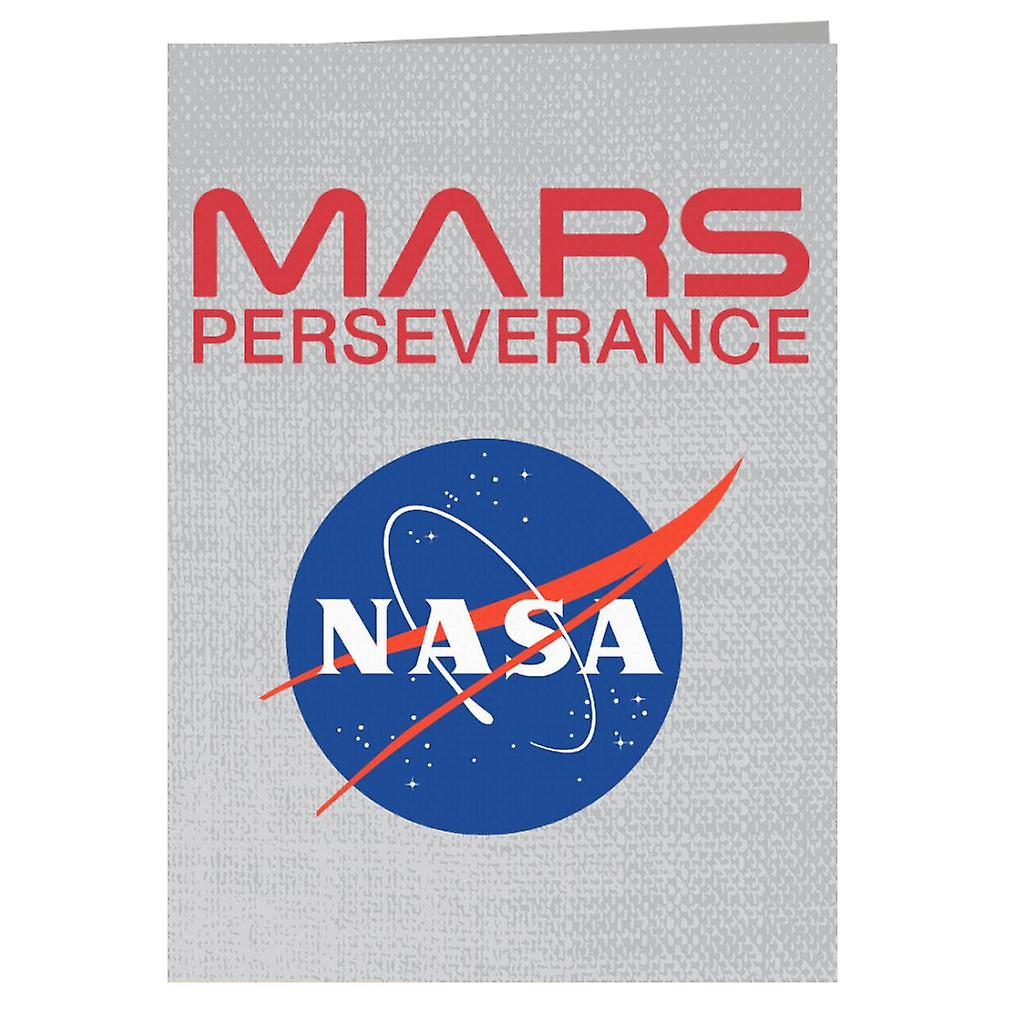 NASA Logo Mars Perseverance Greeting Card