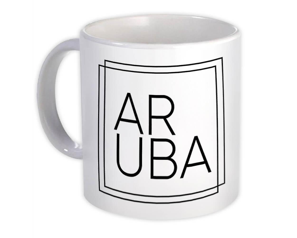 Gift Mug: Aruba Square