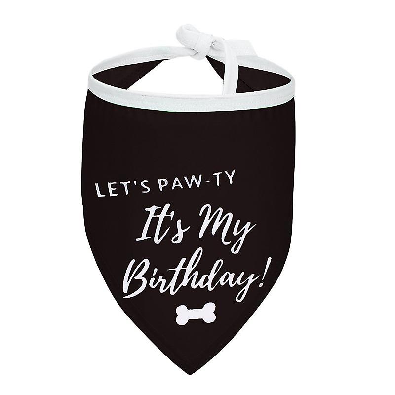 1pcs Dog Birthday Bib