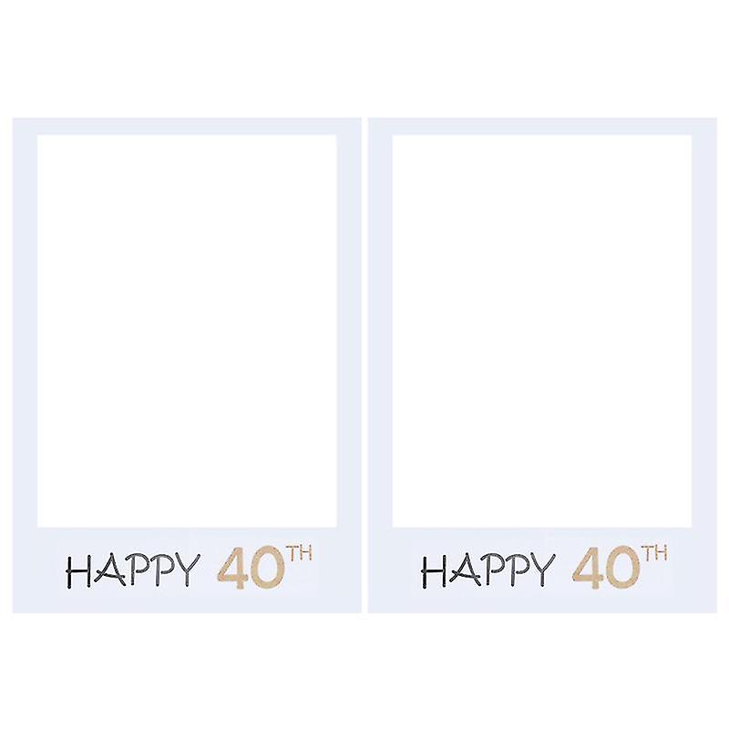 2pcs Cutout Photo Props