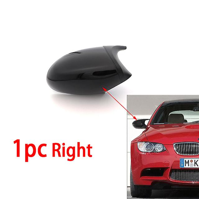 For BMW 1 3 Series E81 E82 E87 E88 E90 E91 E92 E93 2005-2009 Car Side Wing Mirror Cover Rear-View Caps Black high quality types