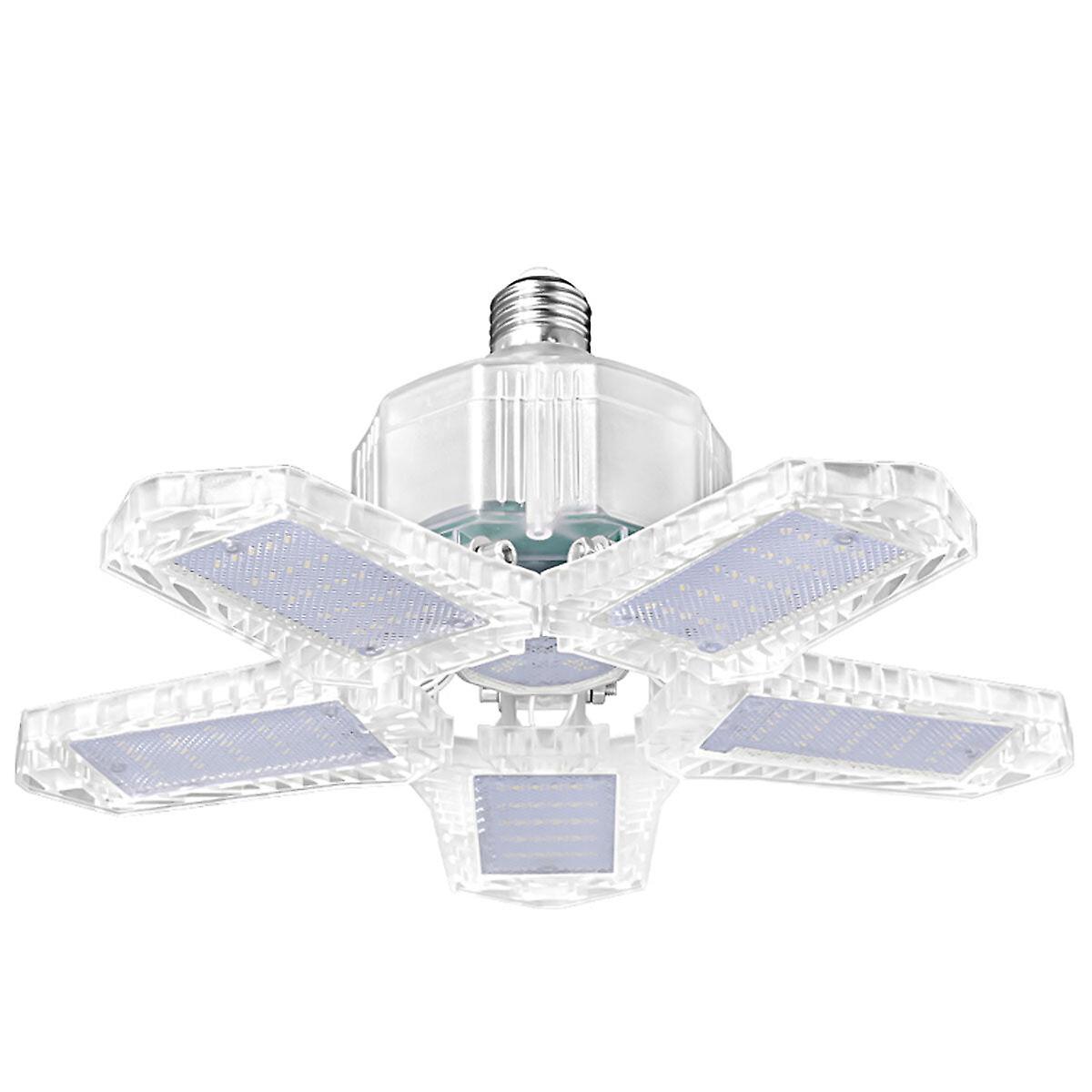 E27/e26 Led Bulb Super Bright Foldable Garage Light Fan Blade Ceiling Lamp 100w