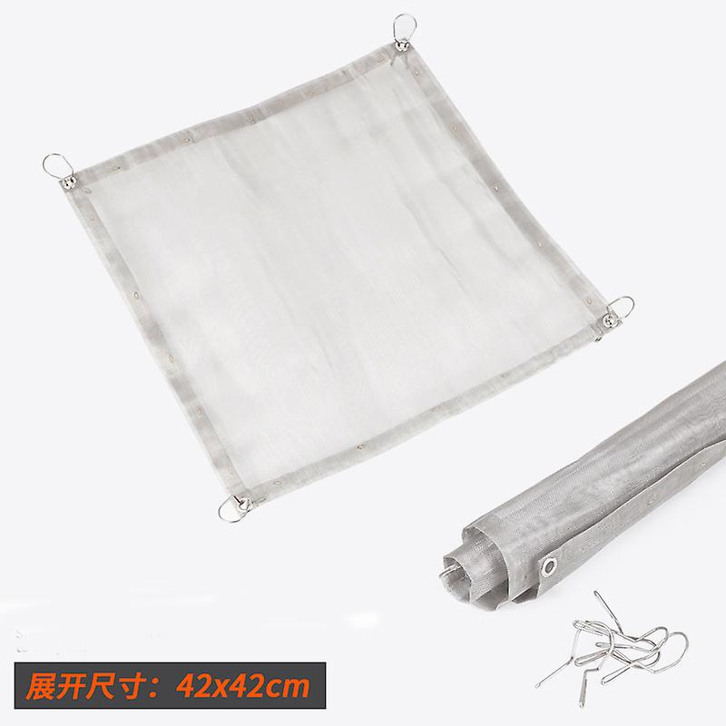 Rootless Portable Outdoor Firepit- Collapsible Steel Mesh Fireplace