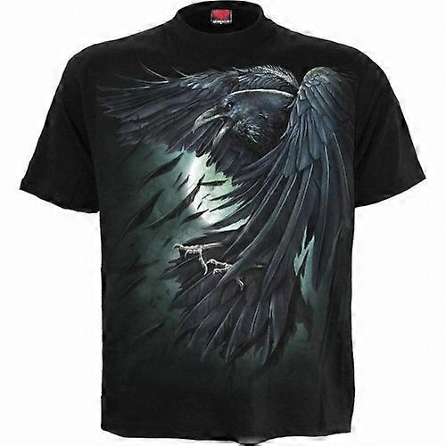 Spiral Direct Childrens/Kids Shadow Raven T-Shirt