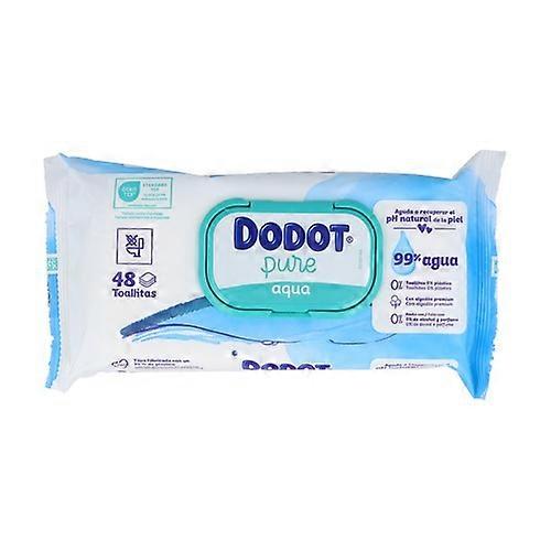 Aqua pure baby wipes 48 units