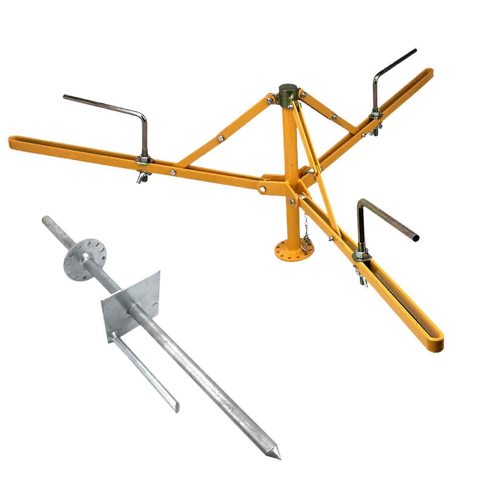 Fence Wire DE Reeler Versatile Wire Dispenser for Lawn Patio