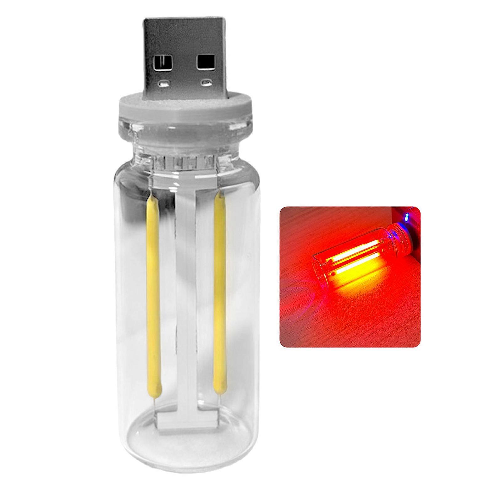 Retro Car Lamp Touch Switch Brightness Adjustment Night Light for Car Interior