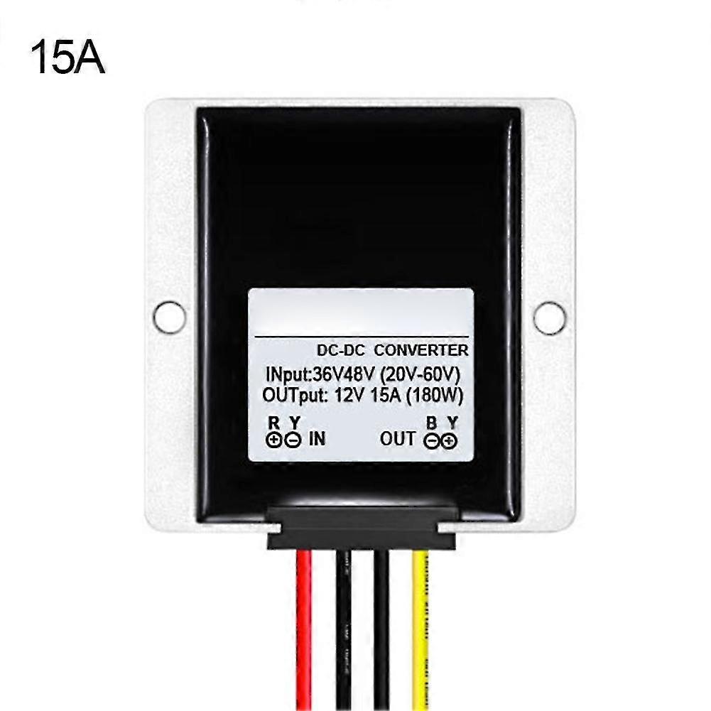 Dc-dc 36v/48v To 12v 10a Power Converter Step-down Module With Aluminum Case Mengxi-YuJia