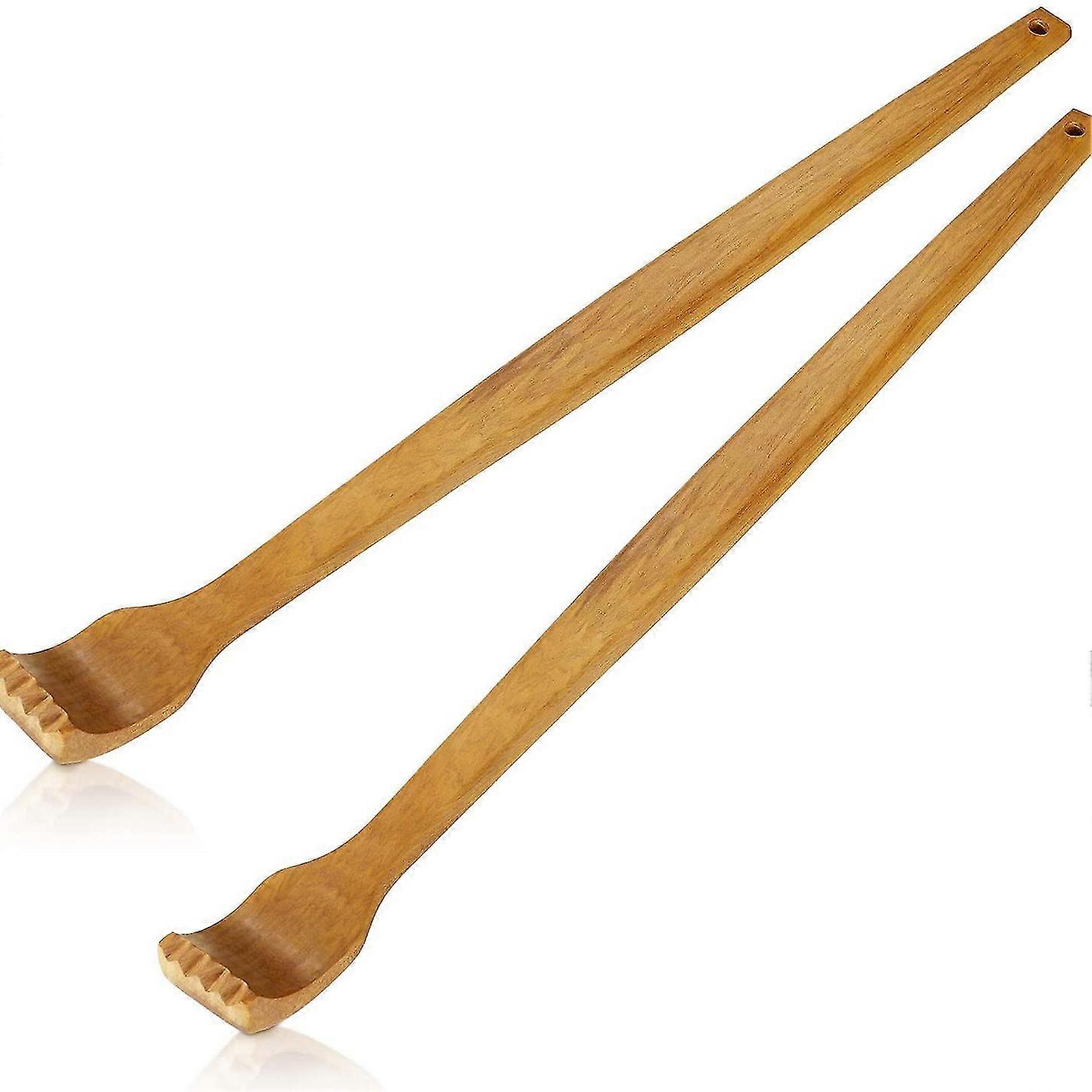 1 Pcs Wood Back Scratcher Handheld Long Back Scratcher For Relaxation