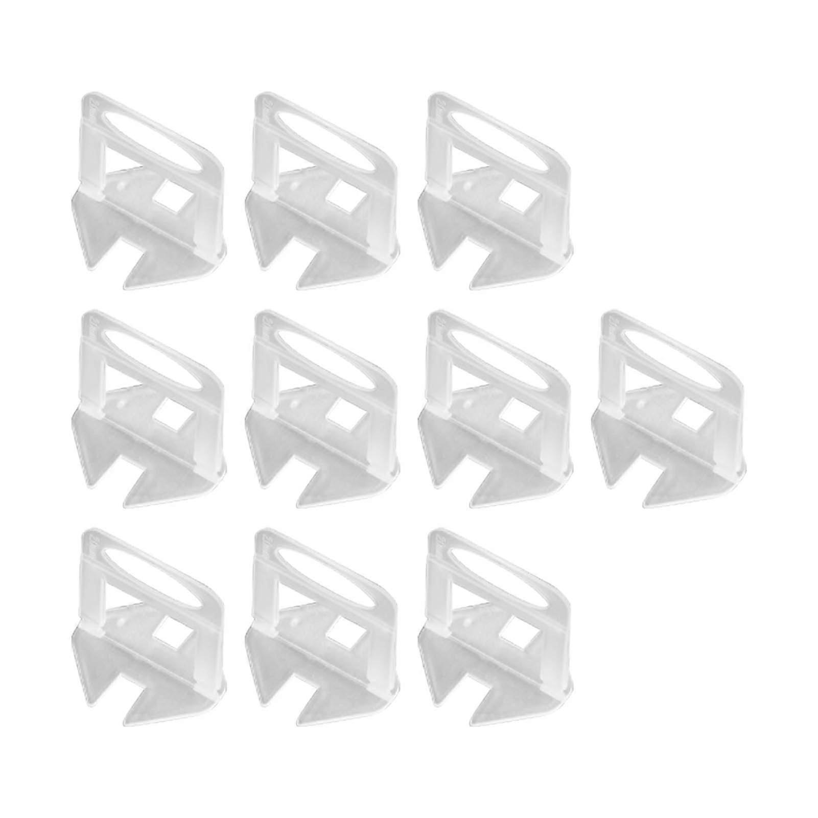 300 Pz Livellatore per piastrelle Sistema di livellamento Kit Distanziatori Strumento di installazione per pavimenti a parete Base trasparente da 2,0 mm