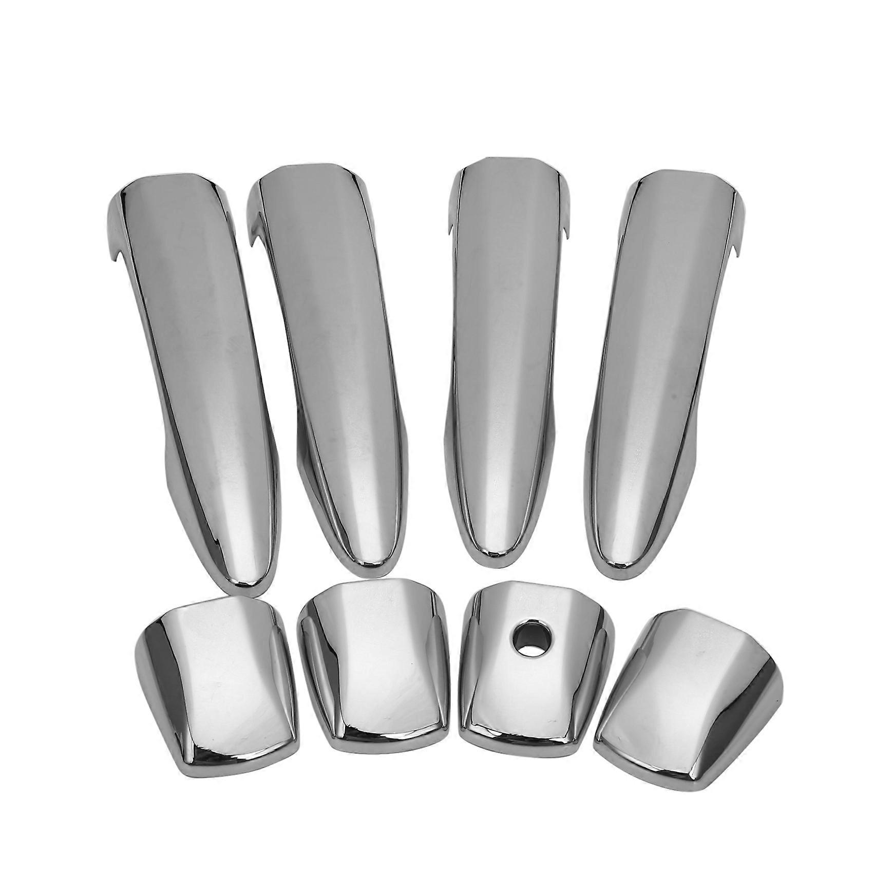 ABS Chrome Trunk Rear Door Handle Cover Moulding Trim for Rogue 2021 2022 Without Keyless Entry