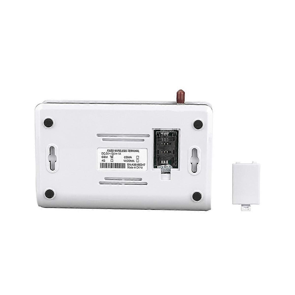 4g Wireless Terminal Dtmf For Desktop Landline Phone Cellular Card Fixed Phone With Screen (eu Plug