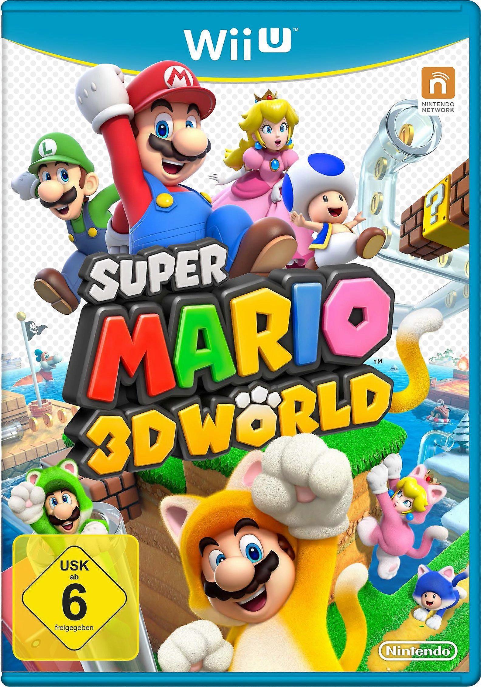 Nintendo Wii U Super Mario 3D World - PAL - New & Sealed