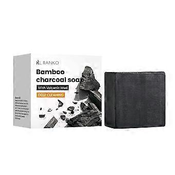 Charcoal Oil Soap For Men And Women Oil Control Refreshing  Cleaning Face Washing Shower Soap 100g