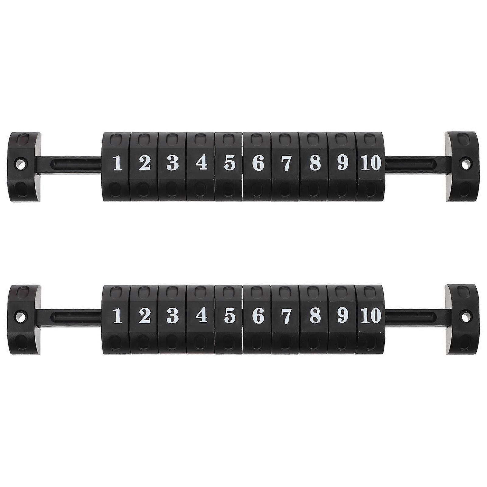 2pcs Versatile Score Keepers Game Score Indicator Soccer Scorekeepers Game Supply