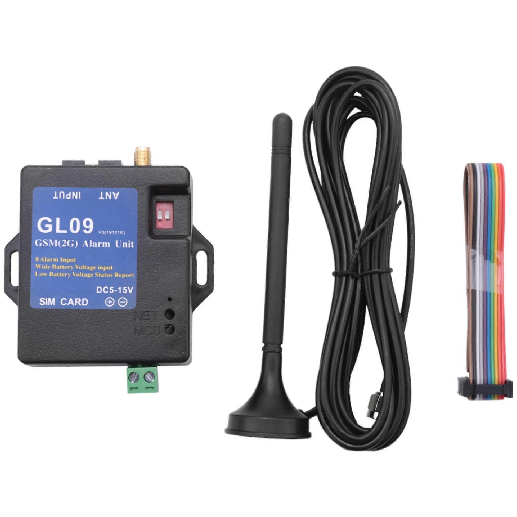 GL09 8 Channel Battery Operated App Control Alarm SMS Alert Security System 2019
