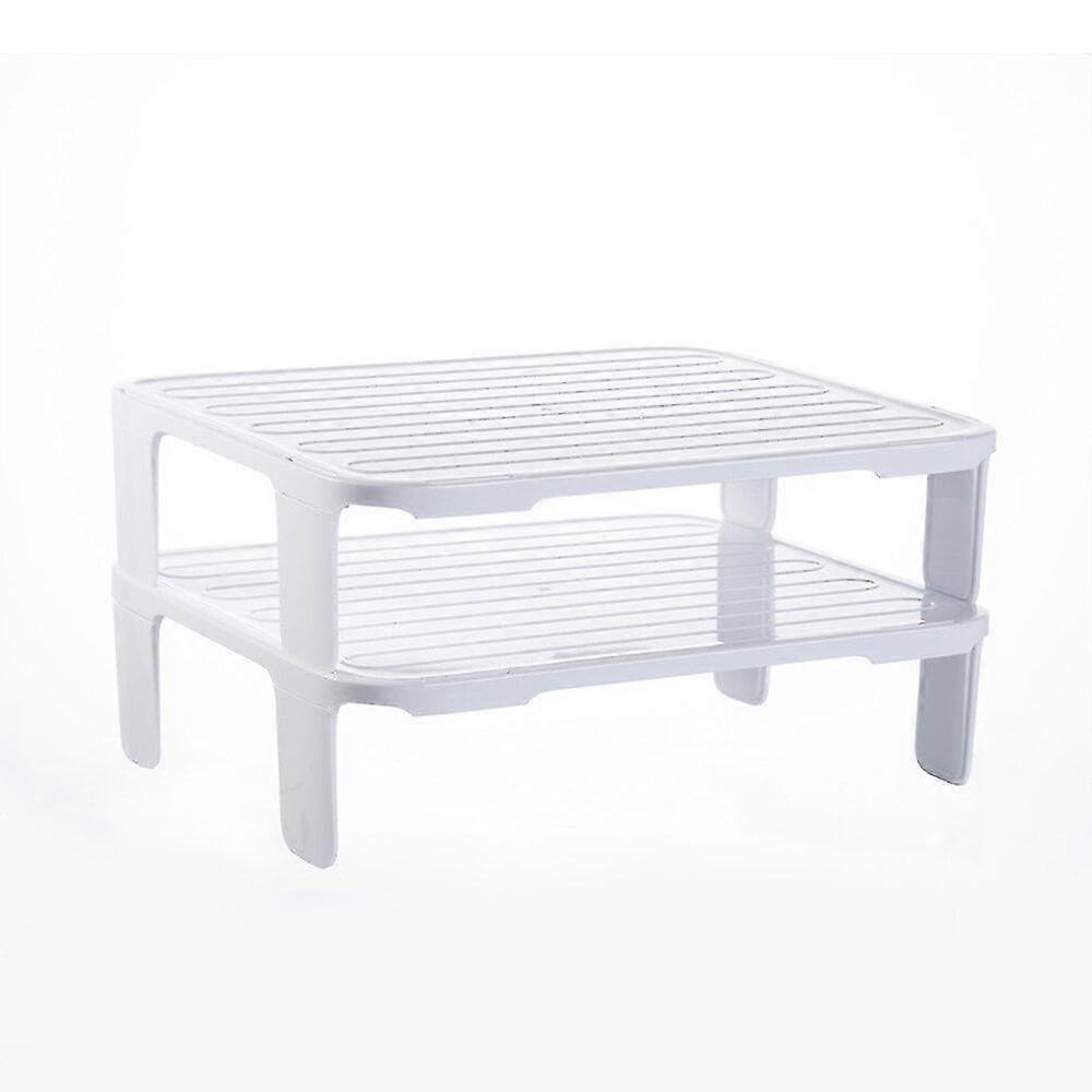 organizer racks fridge refrigerator kitchen storage shelf transparent food