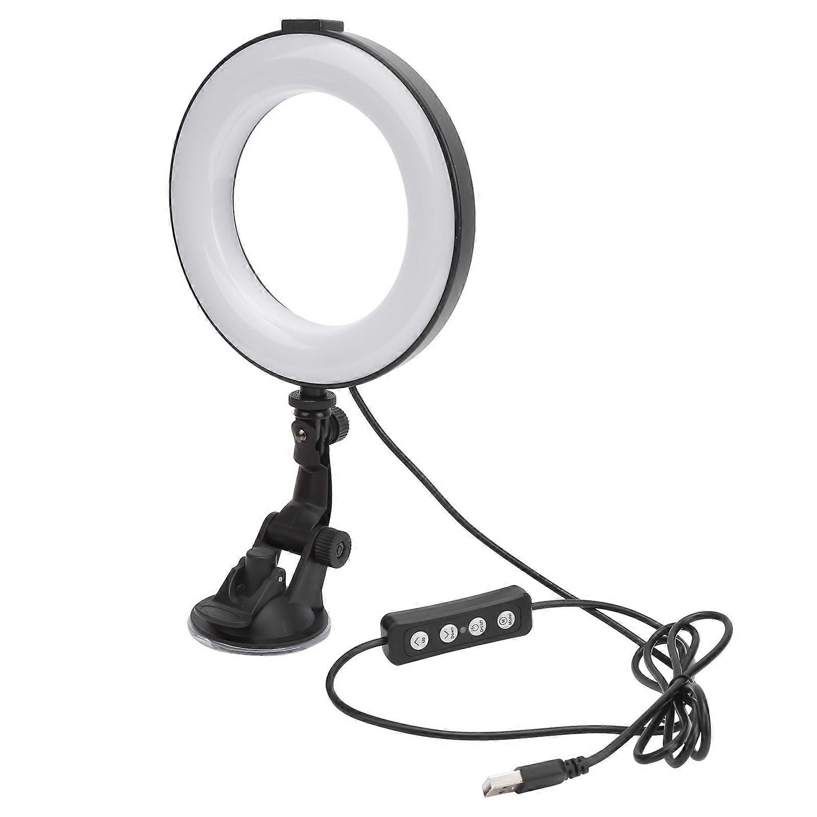 VIJIM CL05 6in Ring Light LED Soft Fill Lamp with Suction Cup for Video ConferencingNEW6