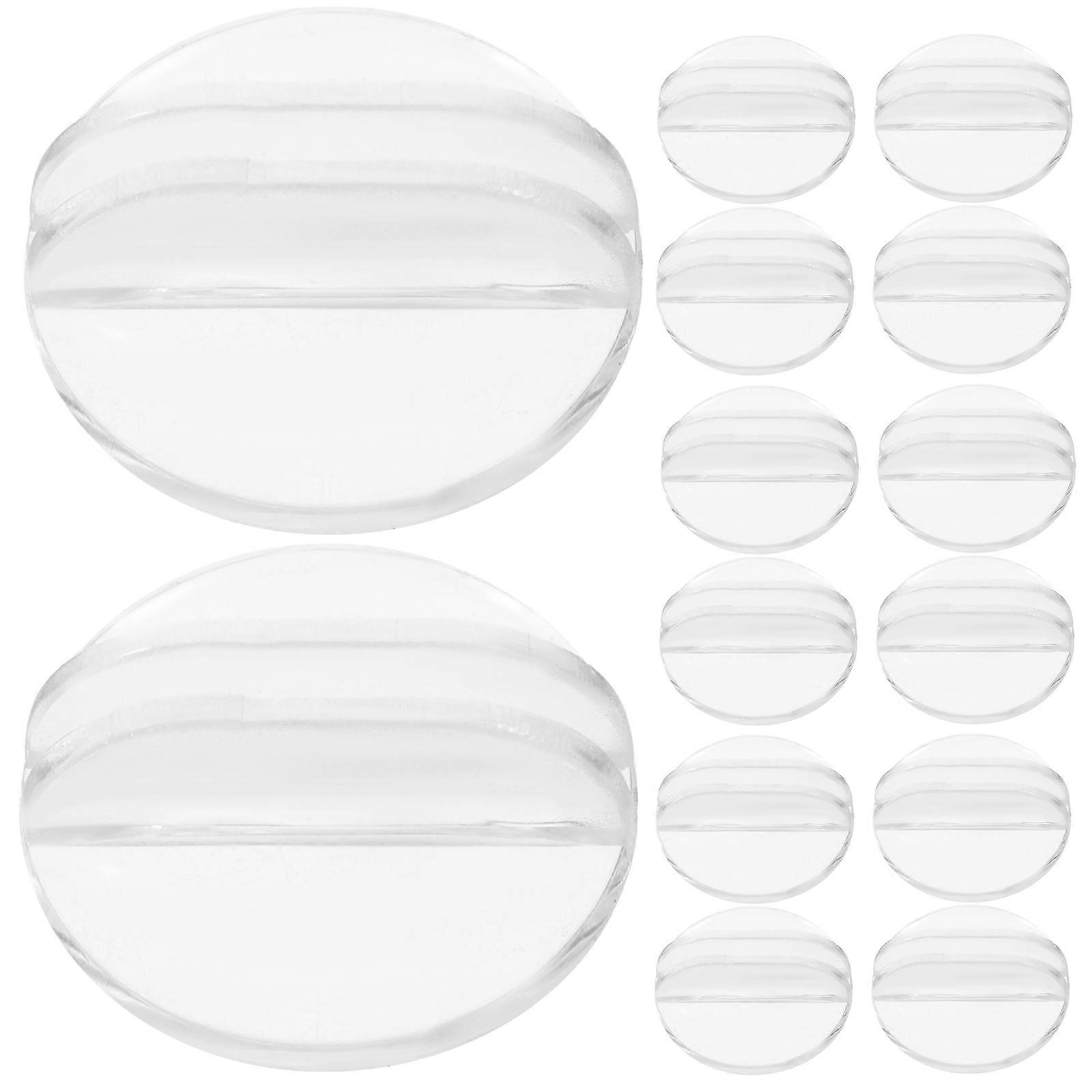 50pcs Game Card Stands Miniature Bases Board Card Stands Business Card Round Holder