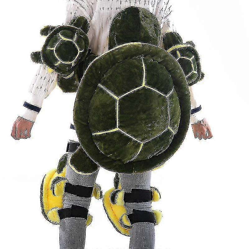 Equipaggiamento protettivo per lo sci pattinaggio snowboard, cuscino tartaruga carino tartaruga Verde Kid Hip