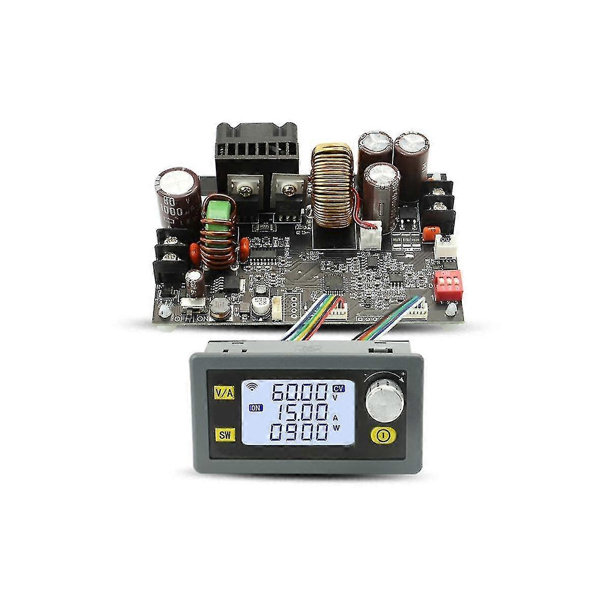 900w Dc Cnc Antihypertensive Boost Converter 6-70v Adjustable Power Supply Input Constant Voltage S