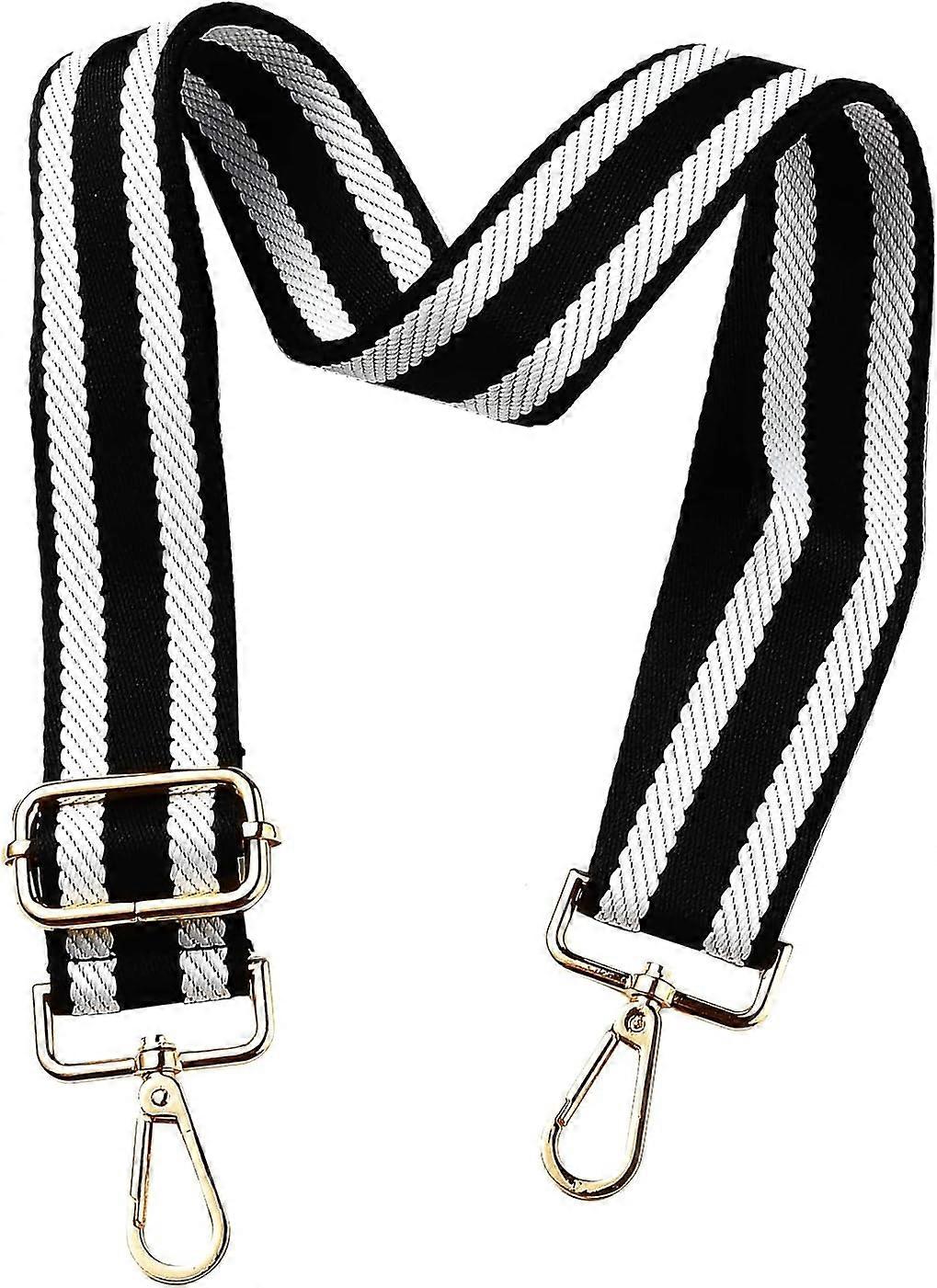Triangle Purse Strap Adjustable Shoulder Strap Replacement Belt Crossbody Canvas Nylon Bag Strap
