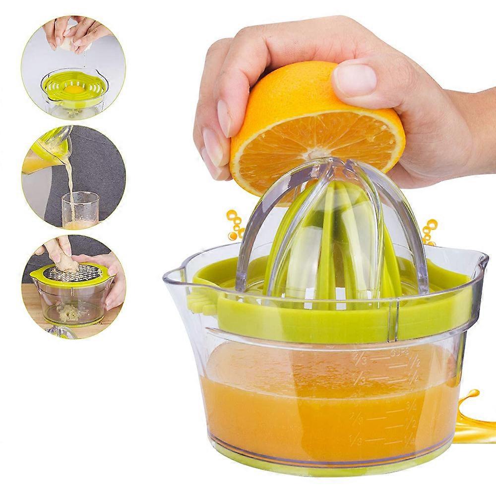 Manual juicer fruit squeezer lime juicer with 400 ml container