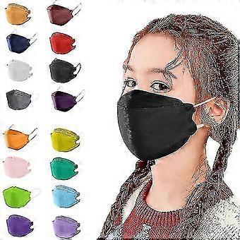 50 Pcs Children's Masks 4 Layers 3d Stereo Disposable Mask Face Mask Anti-epidemic Mask Mouth Cover