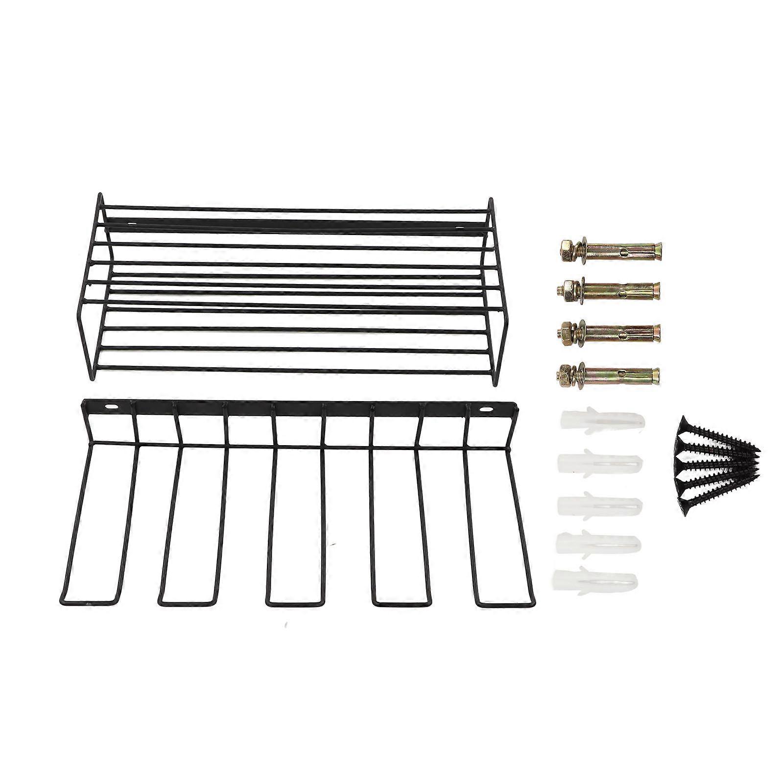 Floating Tool Shelf Holder Wall Mounting Alloy Steel Storage Rack for Handheld Power Tools NO.2719