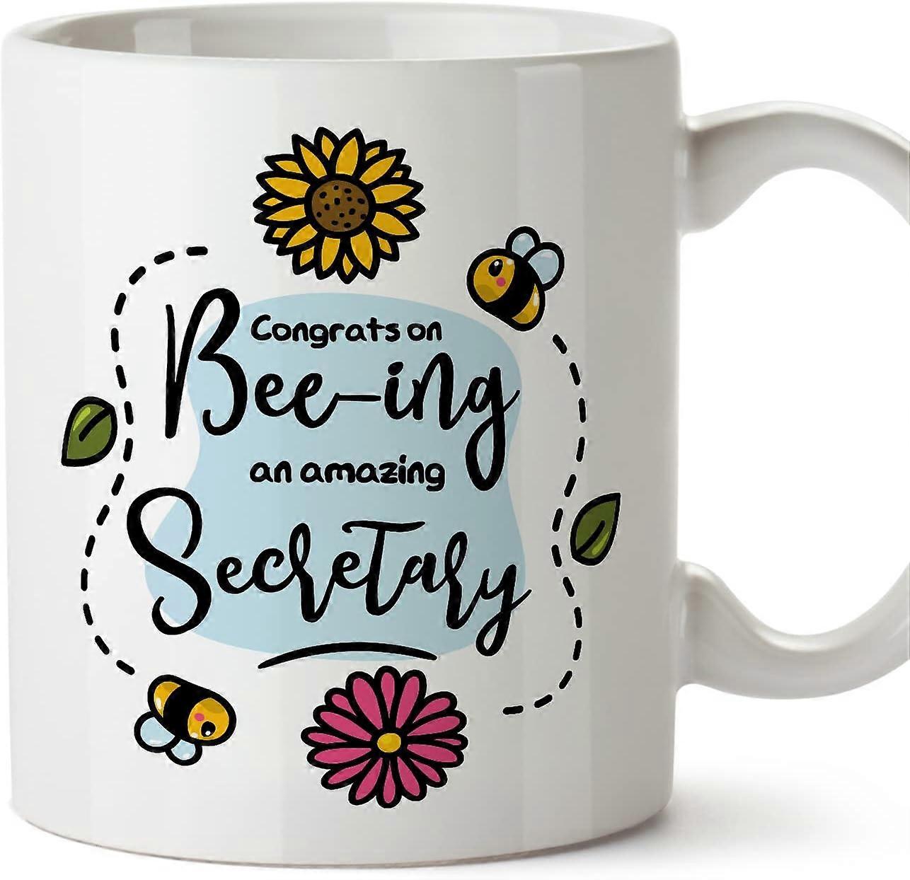 秘書マグカップ同僚への素晴らしい面白い贈り物をありがとうセラミック11オンスマグ