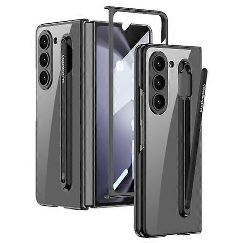 For Samsung Galaxy Z Fold5 5G GKK Integrated PC Mobile Phone Case with Pen Slot, No Include Pen
