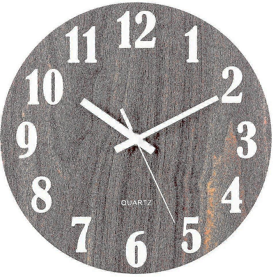 光る壁掛け時計、サイレント壁掛け時計、30cmの大きな文字盤