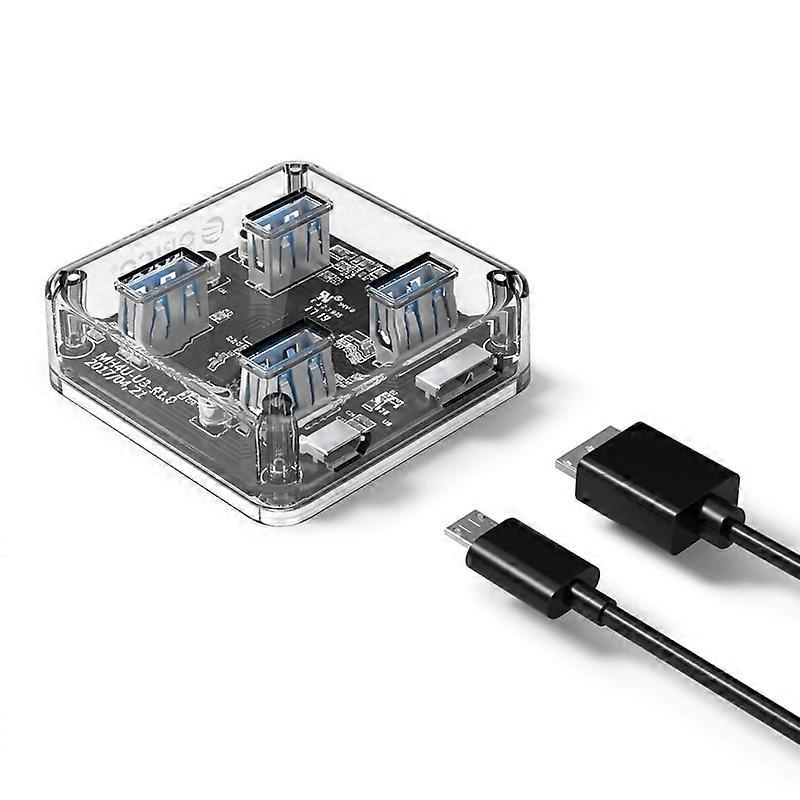 ORICO MH4U-100 USB 3.0 Transparent Desktop HUB