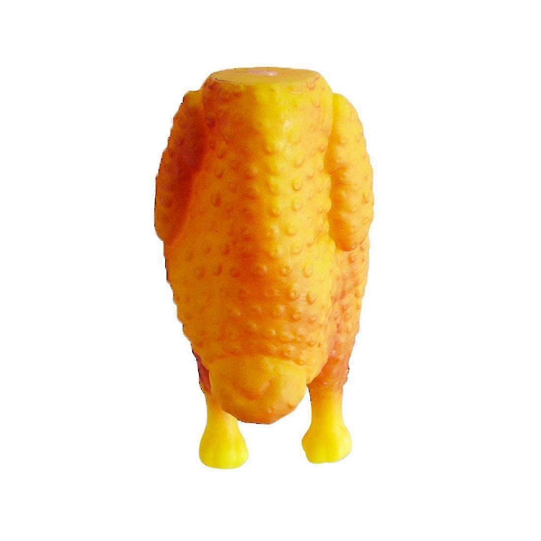 Dog Silicone Roasted Chicken Tooth-resistant Interactive Biting Toys
