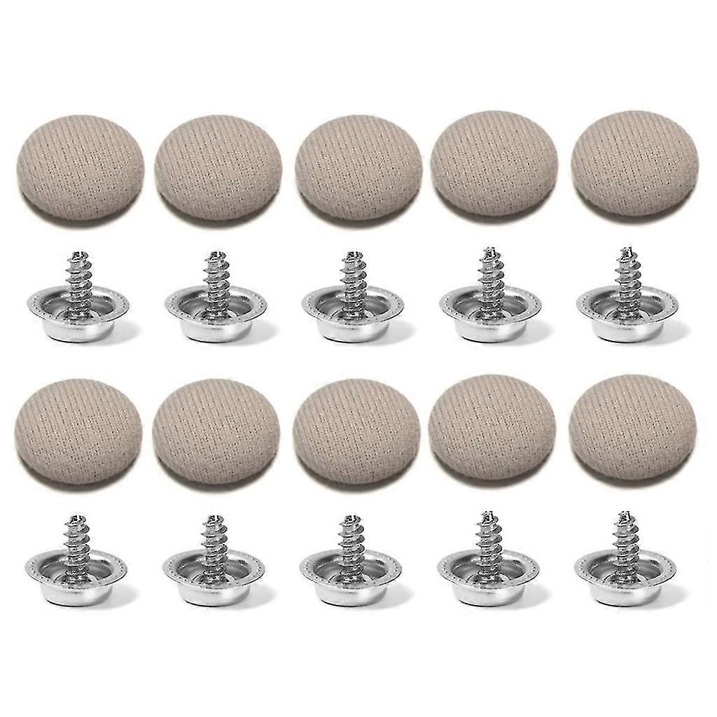 Car Headliner Ceiling Fastener Caps Fixing Repair Button Auto Roof Snap Rivets