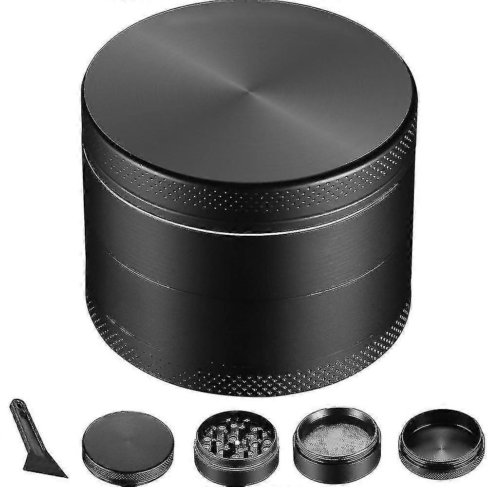 50mm Grinder 4-part With Sieve Milled Aerospace Aluminum