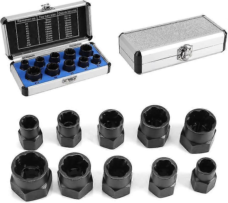 Nut Extractor Set - 10 Pieces [energy Class Efficiency]