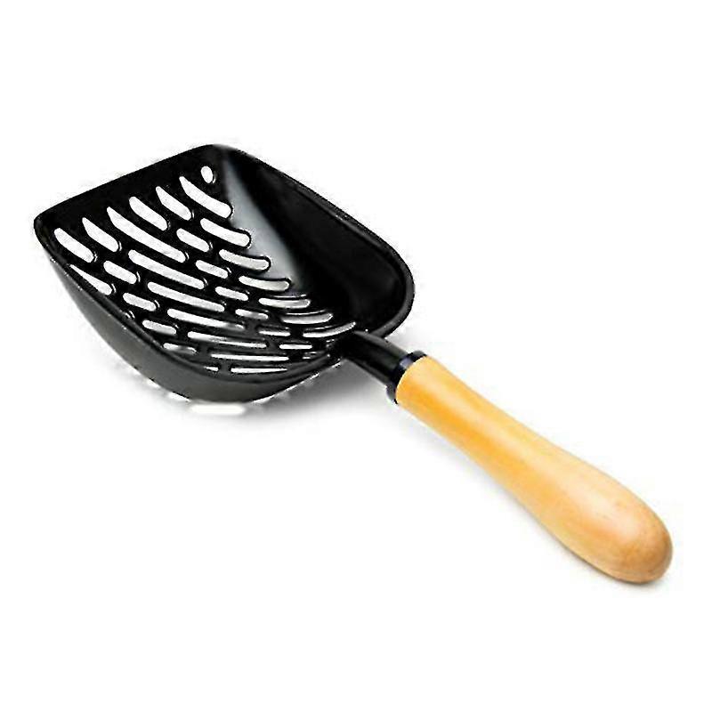 Cat Litter Scoop With Flexible Long Handle,sifter Durable Solid