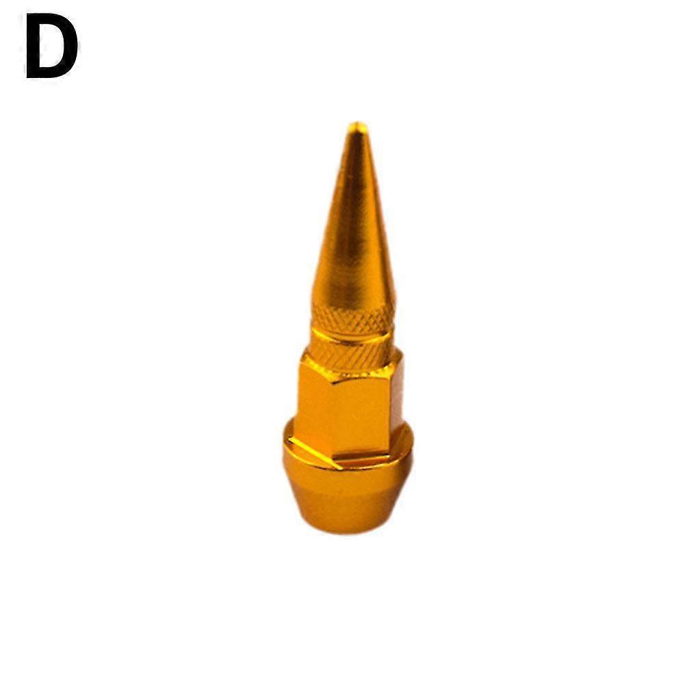 Pointed Valve Cap Dustproof Spike Shape Tire Wheel Stem Valve Caps